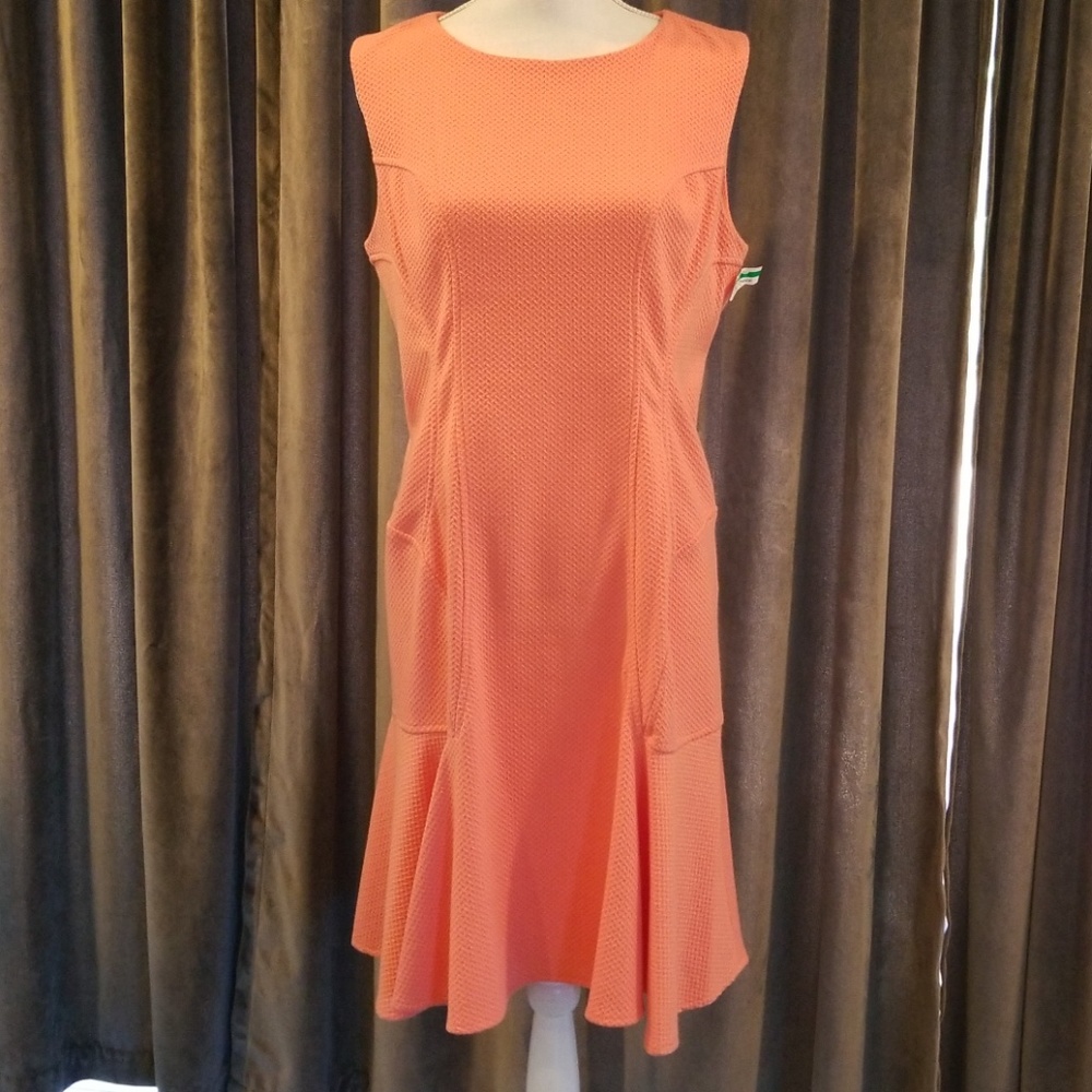 Betsy Johnson Sz 14 Coral Dress